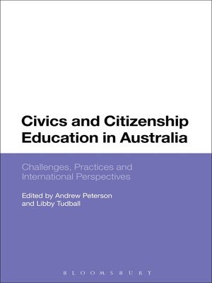 cover image of Civics and Citizenship Education in Australia